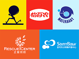 LOGO设计 卡通logo 中国风logo 母婴logo