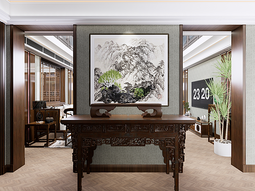 M-BIN | 住宅空间设计 | 茶酒凝香 以诗入境