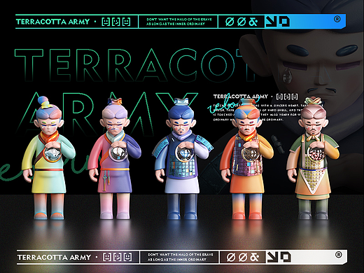 reborn重生-兵马俑赤子之心ip形象设计