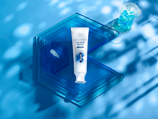 静物产品拍摄 牙膏一组