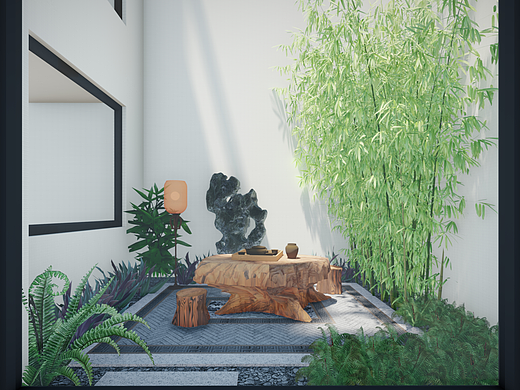 青风院子庭院景观2