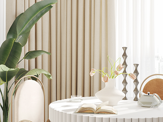 【3D渲染】窗帘|轻法式家居表现（个人主页-ZNjMzMDM4MTI=） - 产品 - 站酷设计师Alannnnnnn原创素材 - 站酷ZCOOL