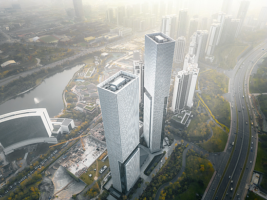 成都建筑王者LA CADIERE的英姿.建筑拍摄