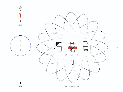 万花筒摄影集 排版设计