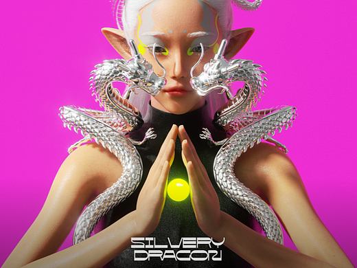银龙  silvery dragon