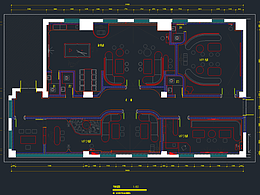 嘟嘜KTV深化施工圖案例