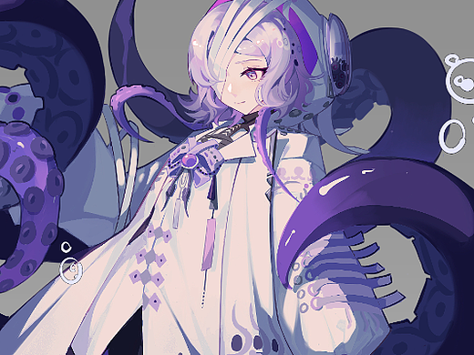 曼奇立德丨原画基础班学员同人作业节选Vol.13