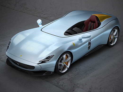 法拉利Monza SP1渲染