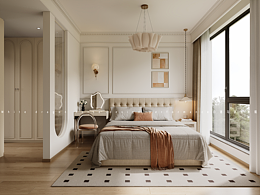 儿童房侧边衣帽间