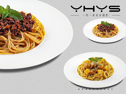 肉酱面图片 | 美食菜品包装图片拍照一荤一素美食摄影