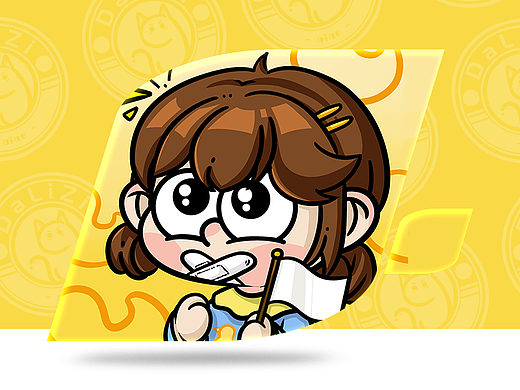 學(xué)會畫畫先畫頭像——乖乖系列（個(gè)人主頁-ZNjY3MTU0NDQ=） - 商業(yè)插畫 - 站酷設(shè)計(jì)師貍九重原創(chuàng)素材 - 站酷ZCOOL