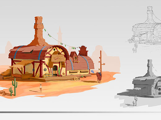 酒馆（个人主页-ZNTkzNTg0NDQ=） - 商业插画 - 站酷设计师陆川_c原创素材 - 站酷ZCOOL