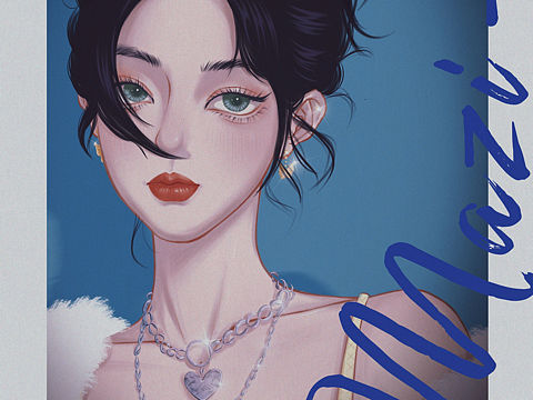 Y2K千禧少女（个人主页-ZNTIxOTMxMDQ=） - 创作习作 - 站酷设计师巷口李师傅原创素材 - 站酷ZCOOL