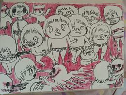 情绪低落时候的画