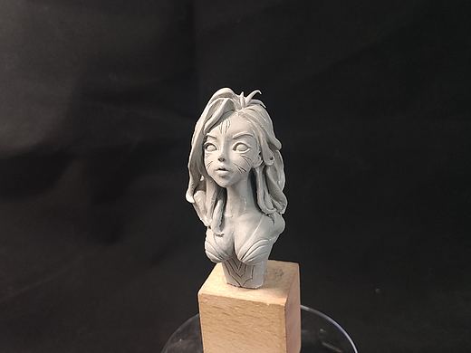 卡莎胸像制作~打卡4/156