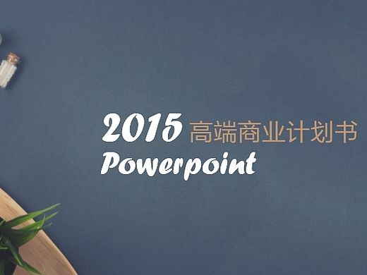 【耀你好看】2015 高品质商业计划书