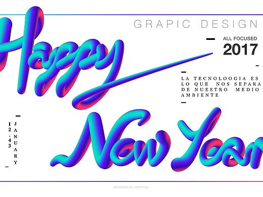 Graphic of New Year
