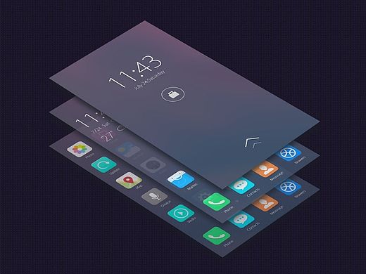 GUI 手机主题（个人主页-ZMTM0NzI2NDg=） - 图标 - 站酷设计师memories666原创素材 - 站酷ZCOOL