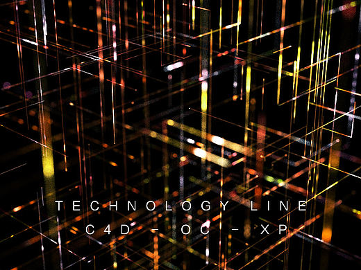 科幻线条-XP粒子