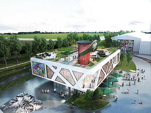 广州建筑设计规划 磨碟沙创意园建筑规划设计