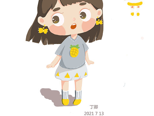 爱蝴蝶结的小姑娘