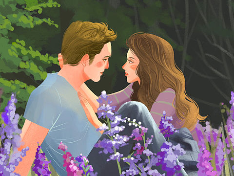 《暮光之城》插画