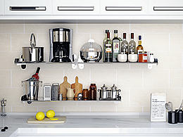 厨房置物架效果图