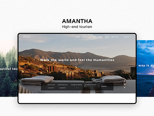 AMANTHA - 官网设计