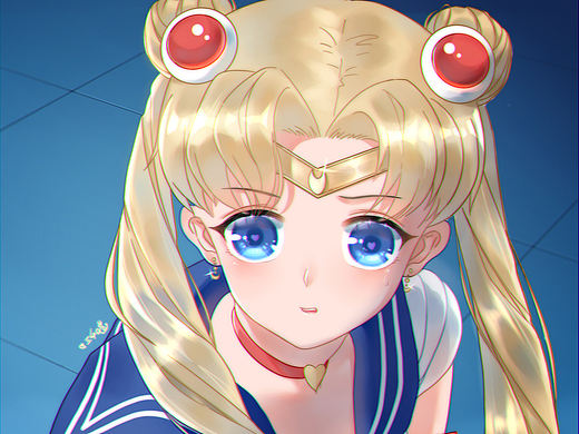 美少女战士重绘挑战
