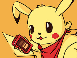 皮卡丘卡通形象漫畫