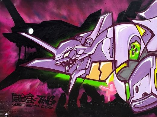 「Graffiti art」精神污染入侵 「Tingelion.013」