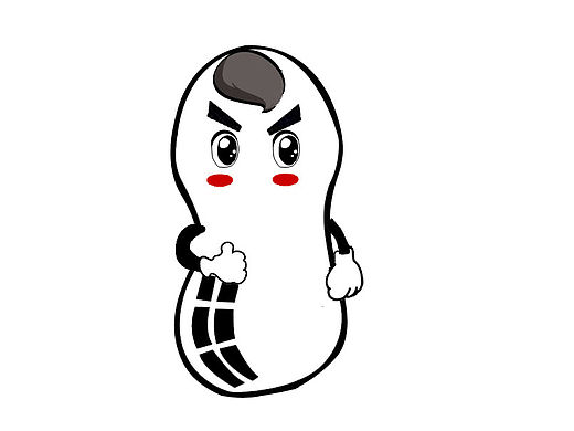 黄老五花生酥漫画形象设计