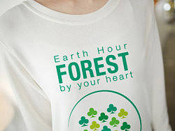 2013地球一小时之T恤