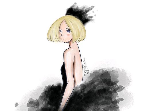 临摹一个（个人主页-ZNDI2NTg5MjQ=） - 创作习作 - 站酷设计师夏梵天原创素材 - 站酷ZCOOL