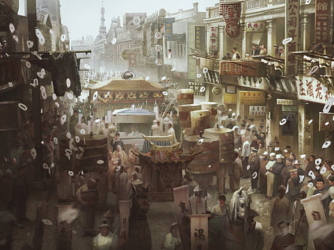 葬礼（个人主页-ZNDk2MzIzNzY=） - 概念设定 - 站酷设计师Biubiubiublu原创素材 - 站酷ZCOOL