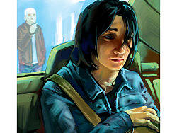 我一朋友画的《上车走吧》献给所有奋斗在艺术战线上的朋友们！！-5