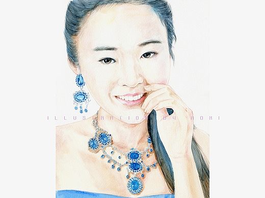 手绘文艺系列——《人物肖像》