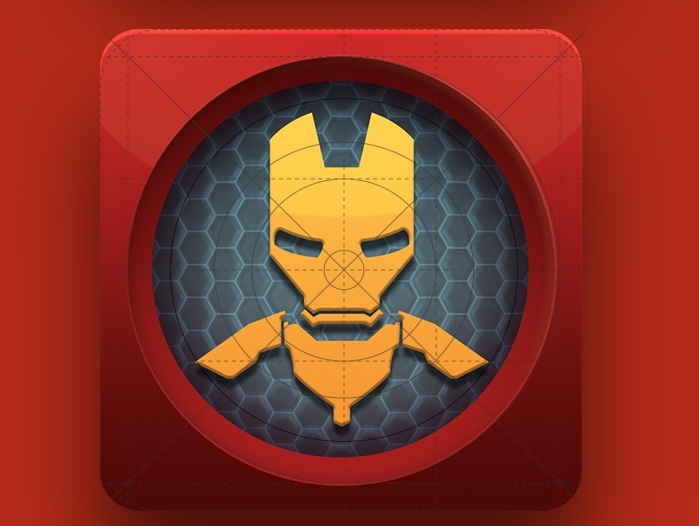 icon 主题设计 钢铁侠_H_A_N_G-站酷ZCOOL