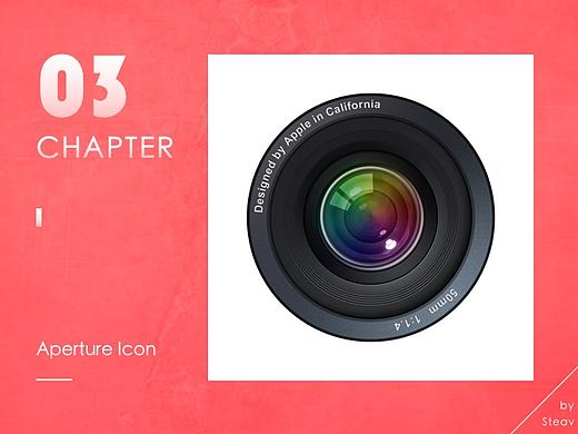 【临摹】Icon - Aperure Icon