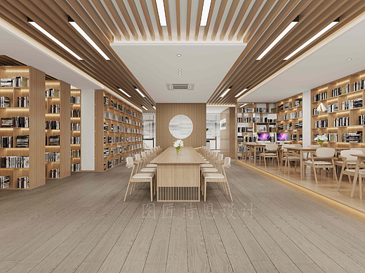 图书馆设计——用最简单的体量创造丰富的交流空间