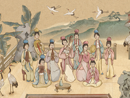 【南陵十伶】文創(chuàng)視覺插畫