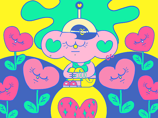 愛(ài)是萬(wàn)物的答案—MOMOPLANET（個(gè)人主頁(yè)-ZNjI1MDk5NDQ=） - 創(chuàng)作習(xí)作 - 站酷設(shè)計(jì)師蕙鵝原創(chuàng)素材 - 站酷ZCOOL