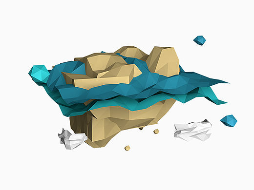 lowpoly习作（个人主页-ZMTU5MTI5NjQ=） - 闪屏/壁纸 - 站酷设计师losakey原创素材 - 站酷ZCOOL