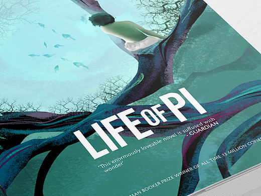 Life of Pi_Book cover design