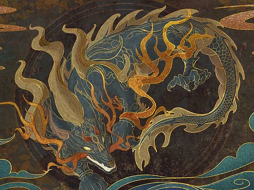 毕业设计《盘王传说》国风插画系列作品