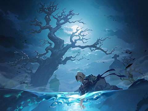 《剑与远征》角色氛围插图设计