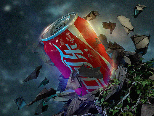 Coca-Cola海报（个人主页-ZMTk3MTMyNDg=） - 交互/UE - 站酷设计师Future7原创素材 - 站酷ZCOOL