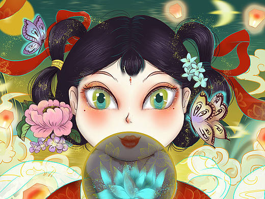 夜幕垂垂华灯初上