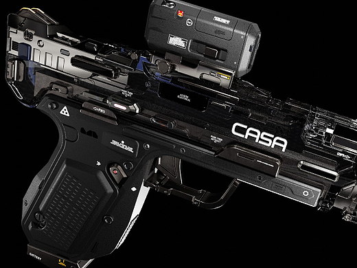 一組硬表面槍械設(shè)計(jì)（個(gè)人主頁(yè)-ZNjcyMjI1NzI=） - 工業(yè)用品/機(jī)械 - 站酷設(shè)計(jì)師陸一楠原創(chuàng)素材 - 站酷ZCOOL