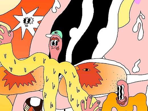 大脸儿（个人主页-ZNDE4NzE0NDQ=） - 新锐潮流插画 - 站酷设计师Dongzi冬子原创素材 - 站酷ZCOOL